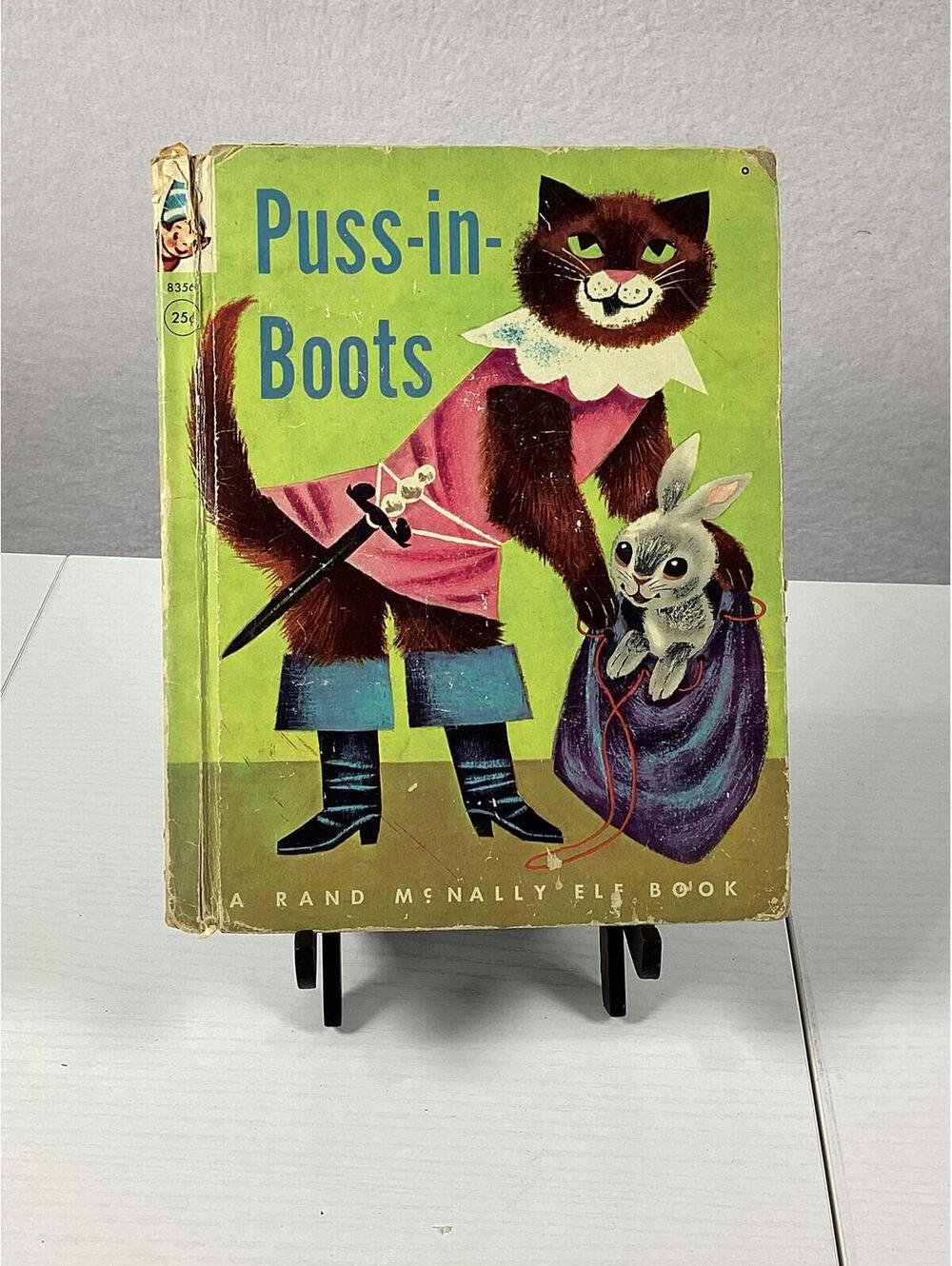 Vintage “Puss in Boots” Rand McNally 1955